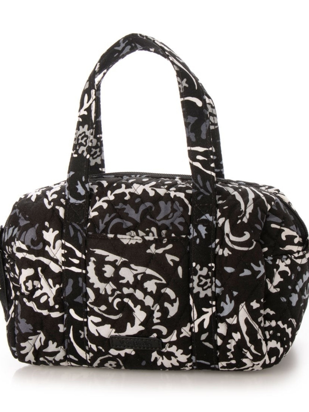 Vera Bradley Mini Satchel "Paisley Noir" print